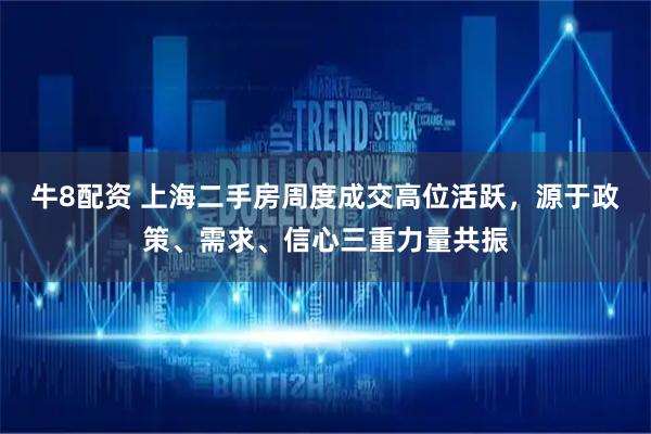 牛8配资 上海二手房周度成交高位活跃，源于政策、需求、信心三重力量共振